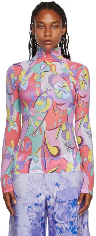 Collina Strada Multicolor Cardio Nova Turtleneck