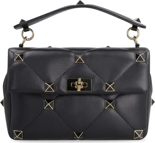 Valentino Garavani - Roman Stud Leather Shoulder Bag
