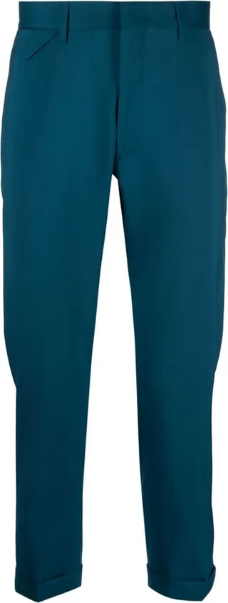 Cropped Tailored Trousers
