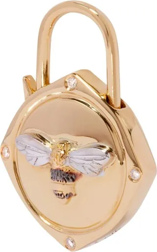 Annoushka Yellow Gold And Diamond Lovelock Bee Charm