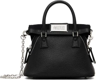 Maison Margiela Black Micro 5AC Classique Bag