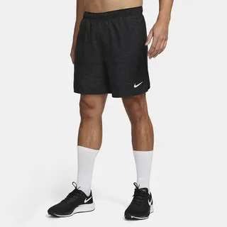 Nike Men's Dri-FIT Run Division Challenger 7" Brief-Lined Running Shorts in Black