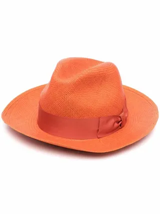 Ribbon-Detail Sun Hat