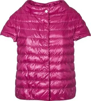 Herno Greta Short-Sleeve Puffer Jacket