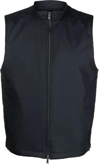 Insulated Zip-Fastening Gilet