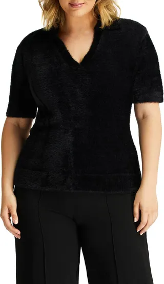 Matteo V-Neck Knit Sweater
