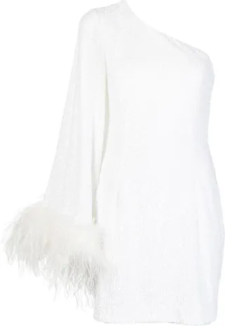 Davina one-shoulder minidress