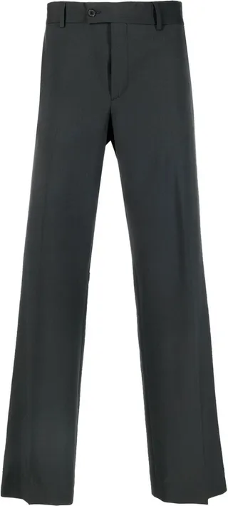 Straight-Leg Suit Trousers