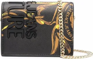 Raised-Logo Crossbody Bag