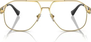 Versace Eyewear Aviator Frame Glasses