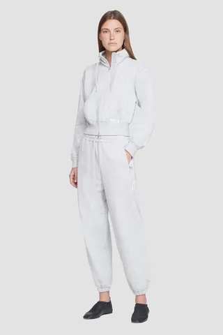 The Everyday Sweatpant in light heather grey