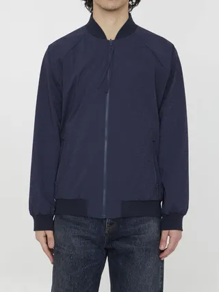Reversible Bomber Jacket In Nylon