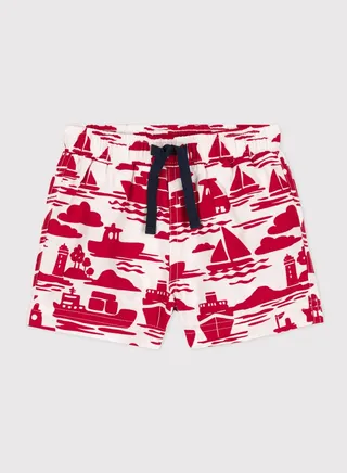 Kids Printed Swim Shorts