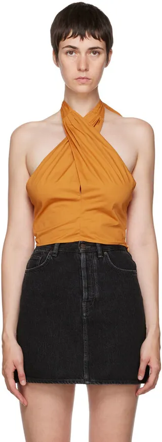 Staud Orange Kai Camisole