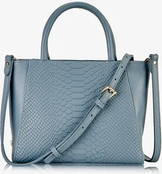 GiGi New York Dylan Mini Tote - Slate Blue