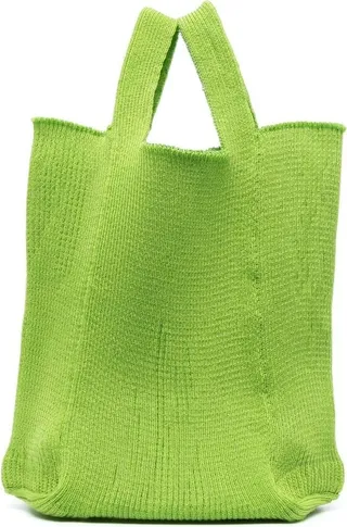 Emma knitted tote bag