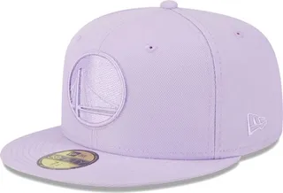 Men's New Era Lavender Golden State Warriors Spring Color Pack 59FIFTY Fitted Hat
