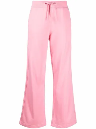 Drawstring-Waist Track Pants