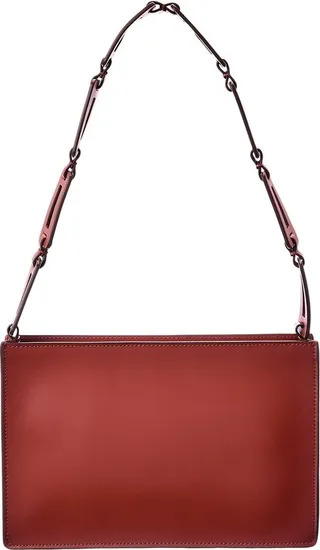 STAUD Mina Leather Shoulder Bag
