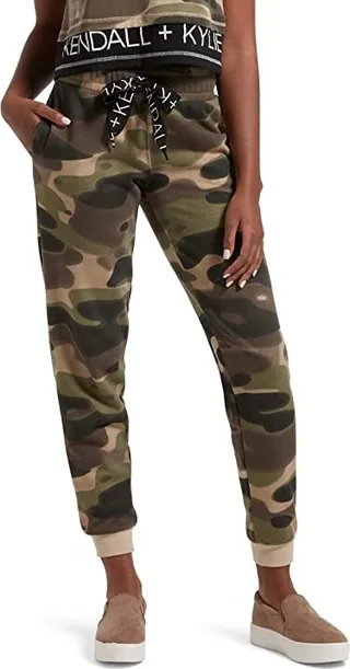 KENDALL + KYLIE KENDALL + KYLIE Women's Oversized Drawstring Lounge Pant (Green) Women's Pajama