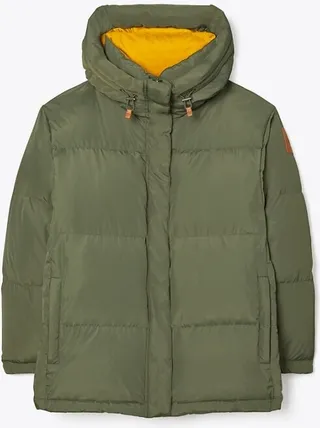 Oversized Hooded Down Jacket
