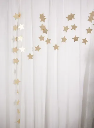 Garland - Gold Foiled Star