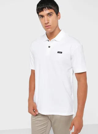 Stretch Metal Button Polo