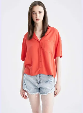 Relax Fit Short Sleeve Shirt