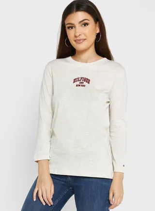 Crew Neck Graphic T-Shirt