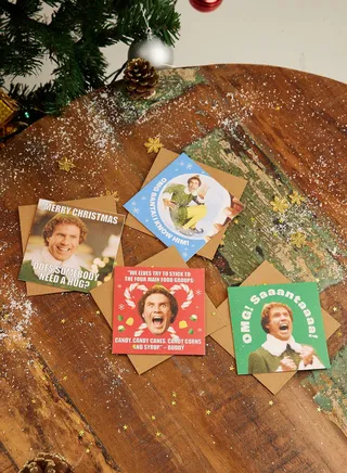 Elf Christmas Card 20 Pack