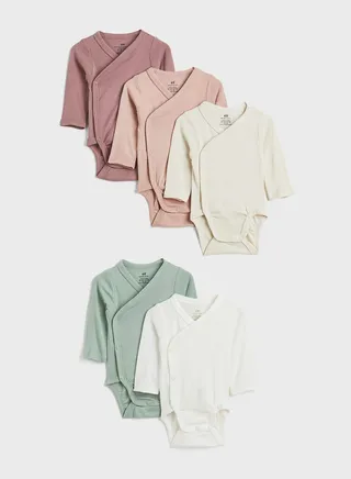 Kids 5 Pack Essential Bodysuits