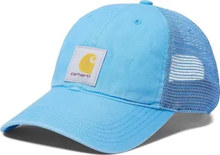 Carhartt Canvas Mesh-Back Cap (Azure Blue) Caps