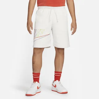Nike Men's Club Fleece Shorts in Grey