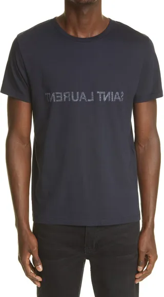 Reverse Logo Cotton Tee