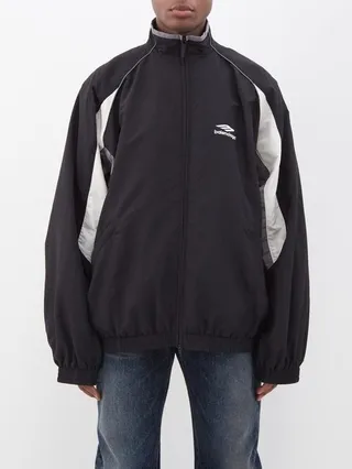 Logo-embroidered Track Jacket