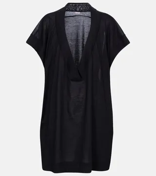 Renee cotton jersey minidress