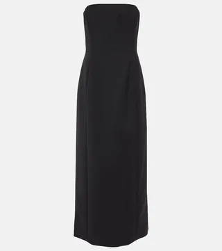 Wool maxi dress