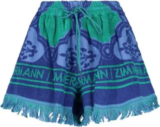 Zimmermann Tiggy Terry Drawsring Shorts