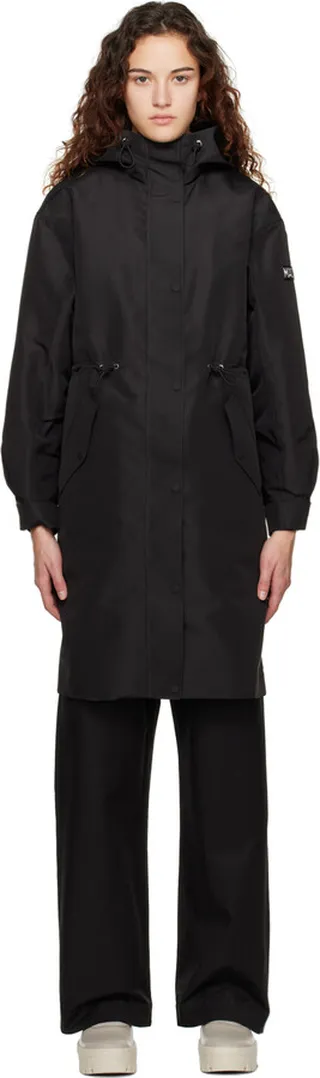 Mackage Black Breer Rain Coat