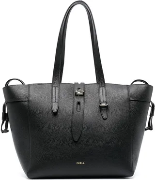 medium Net leather tote bag