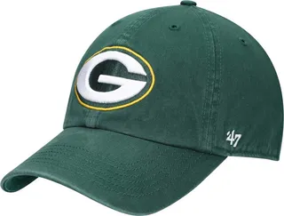 '47 Brand Men's Green Bay Packers Franchise Logo Fitted Cap