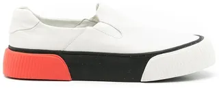 Slip-On Leather Sneakers