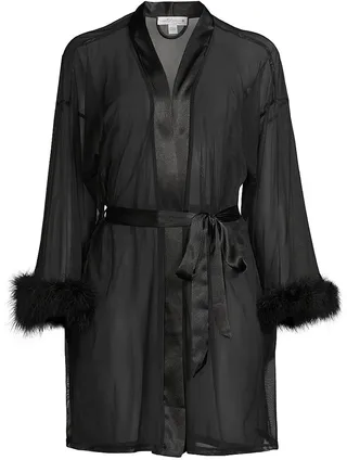 Wrapper Boa Short Robe