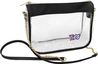 Women's Philadelphia 76ers Hype Stadium Crossbody Clear Bag