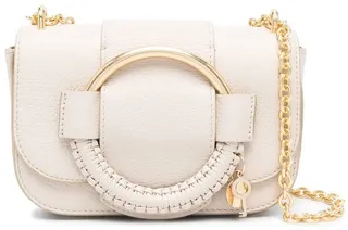 Hana leather shoulder bag