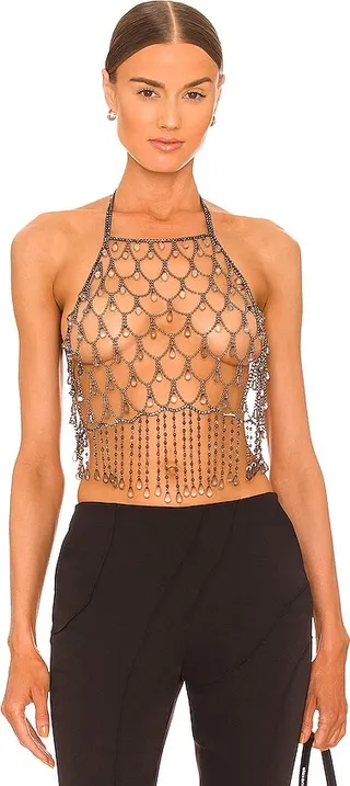 Halter Chain Top