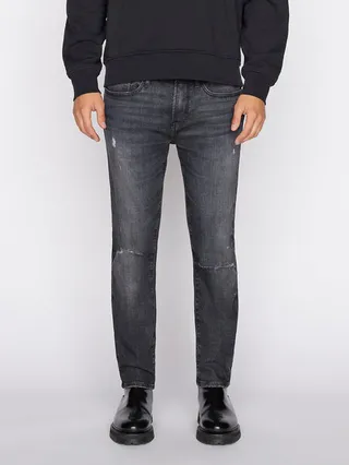 L'homme Skinny Degradable Black Oak Rips