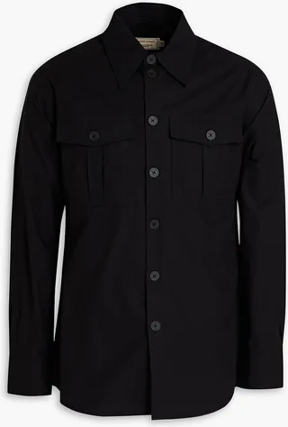Cotton-poplin shirt