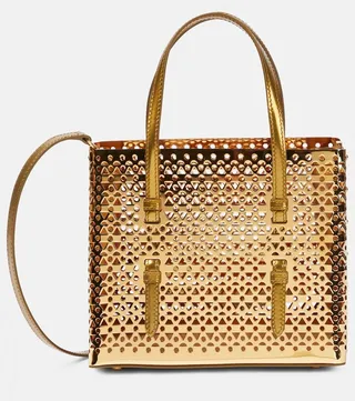Le Mina 20 metal tote bag