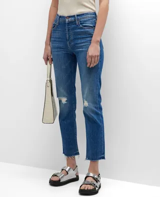 The Tomcat Ankle Fray Jeans